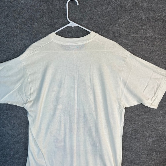 Vintage Single Stitch Calvin and Hobbes Airbrushed T Shirt Men's XL - Picture 4 of 15